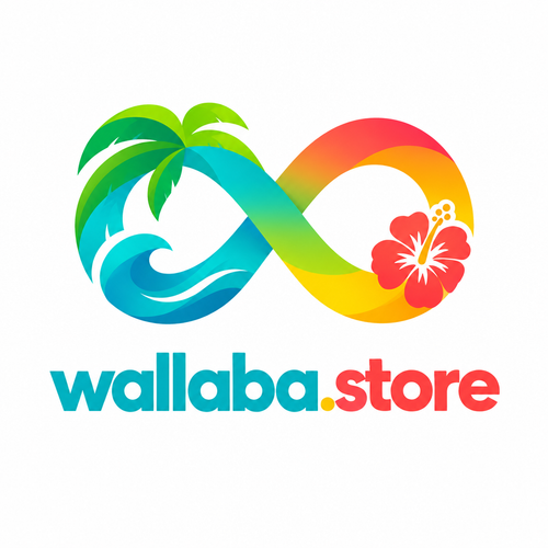 Logo Wallaba Store Infinito Vertical